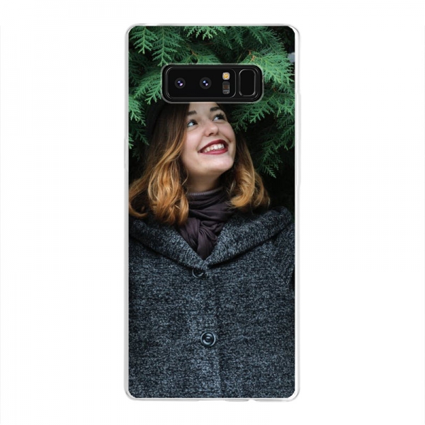 Samsung Galaxy Note 8 Soft case (back printed, transparent)