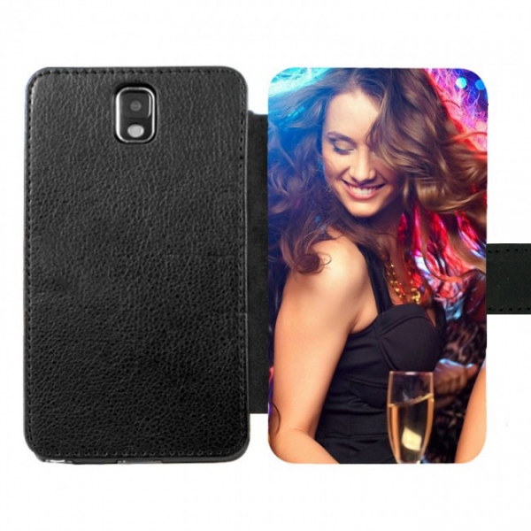 Samsung Galaxy Note 3 Wallet case (front printed)