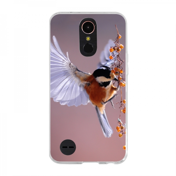 LG K10 (2017) Soft case (back printed, transparent)