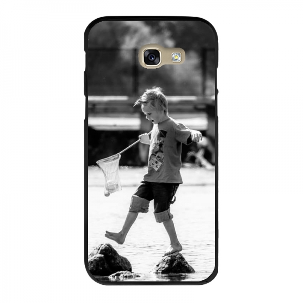 Samsung Galaxy A5 (2017) Hard case (back printed, black)