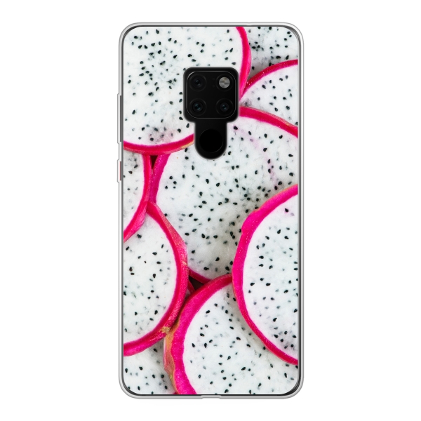 Huawei Mate 20 Soft case (back printed, transparent)