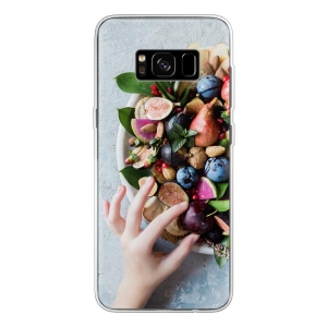 Samsung Galaxy S8 Soft case (back printed, transparent)