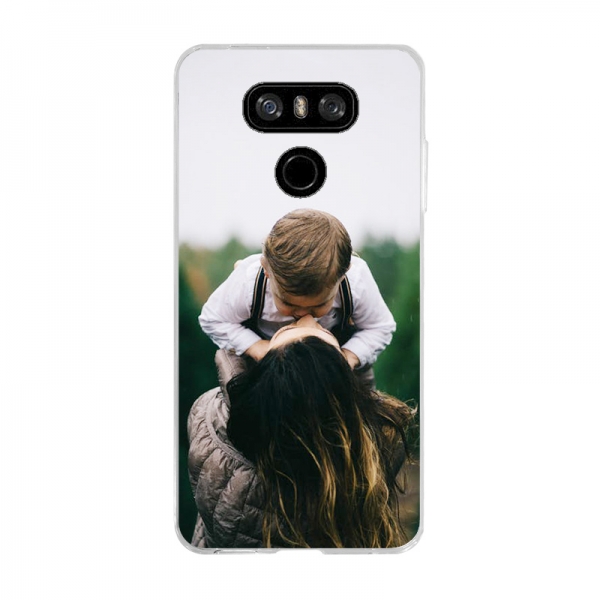 LG G6 Soft case (back printed, transparent)