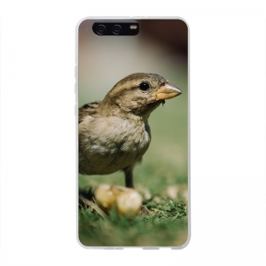 Huawei P10 Plus Soft case (back printed, transparent)