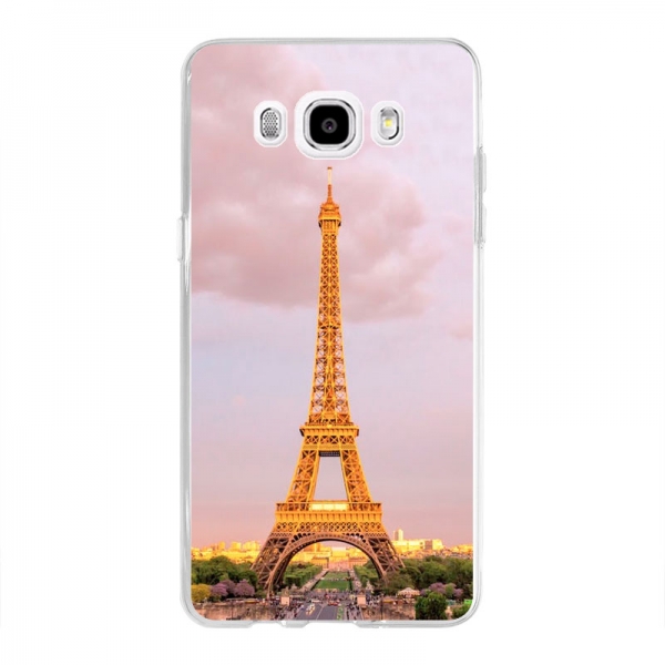 Samsung Galaxy J5 (2016) Soft case (back printed, transparent)