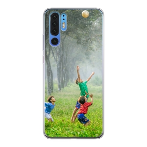 Huawei P30 Pro Soft case (back printed, transparent)