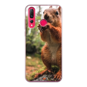 Huawei P30 Lite Soft case (back printed, transparent)