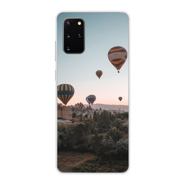Samsung Galaxy S20+ Soft case (back printed, transparent)