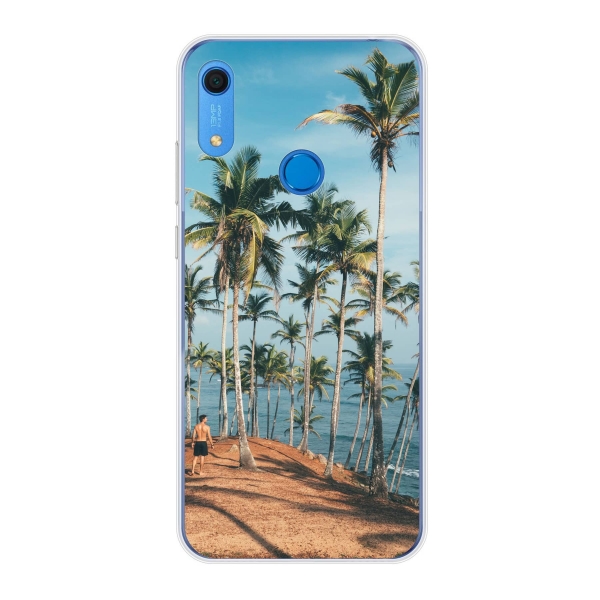 Huawei Y6s Soft case (back printed, transparent)