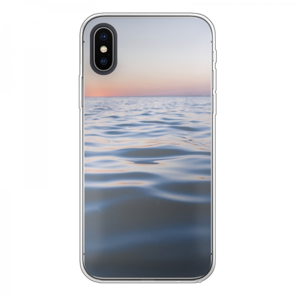 Apple iPhone X/Xs Soft case (back printed, transparent)