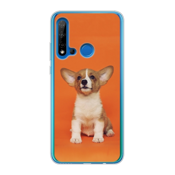 Huawei P20 Lite (2019) Soft case (back printed, transparent)