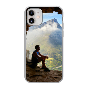 Apple iPhone 12 Soft case (back printed, transparent)