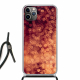 Apple iPhone 11 Pro Max Crossbody case (back printed, transparent)