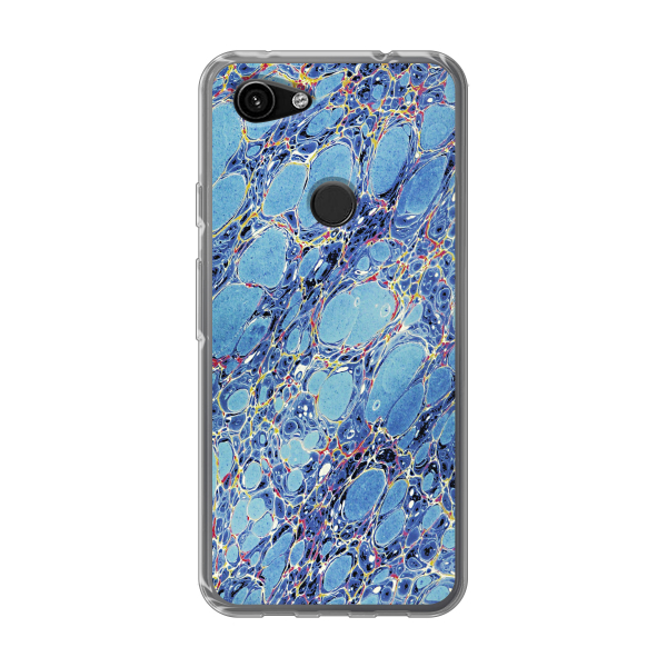 Google Pixel 3a Soft case (back printed, transparent)
