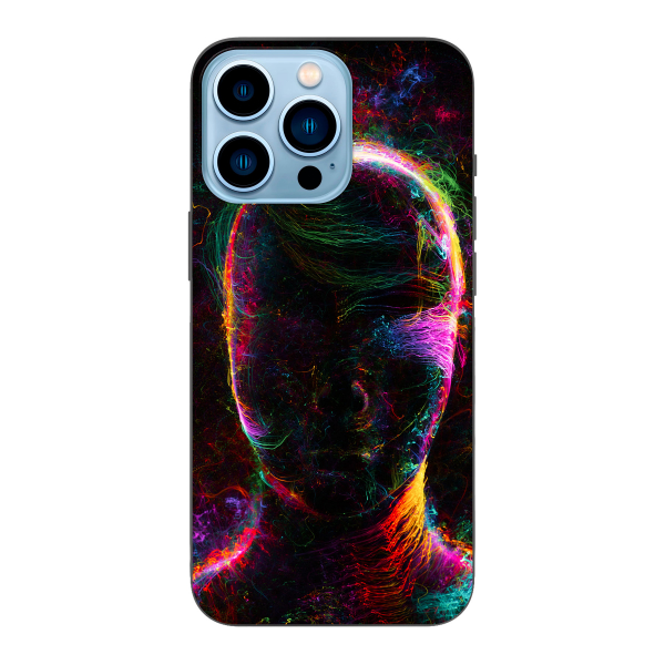 Apple iPhone 13 Pro Max Soft case (back printed, black)