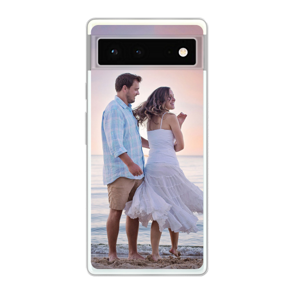 Google Pixel 6 Soft case (back printed, transparent)